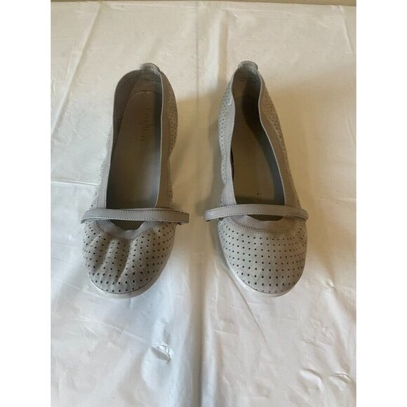 Cole Haan Women's Paloma Gilmore Gray Mary Jane Ballet Flat Shoe Sz. 7.5 - Picture 5 of 16